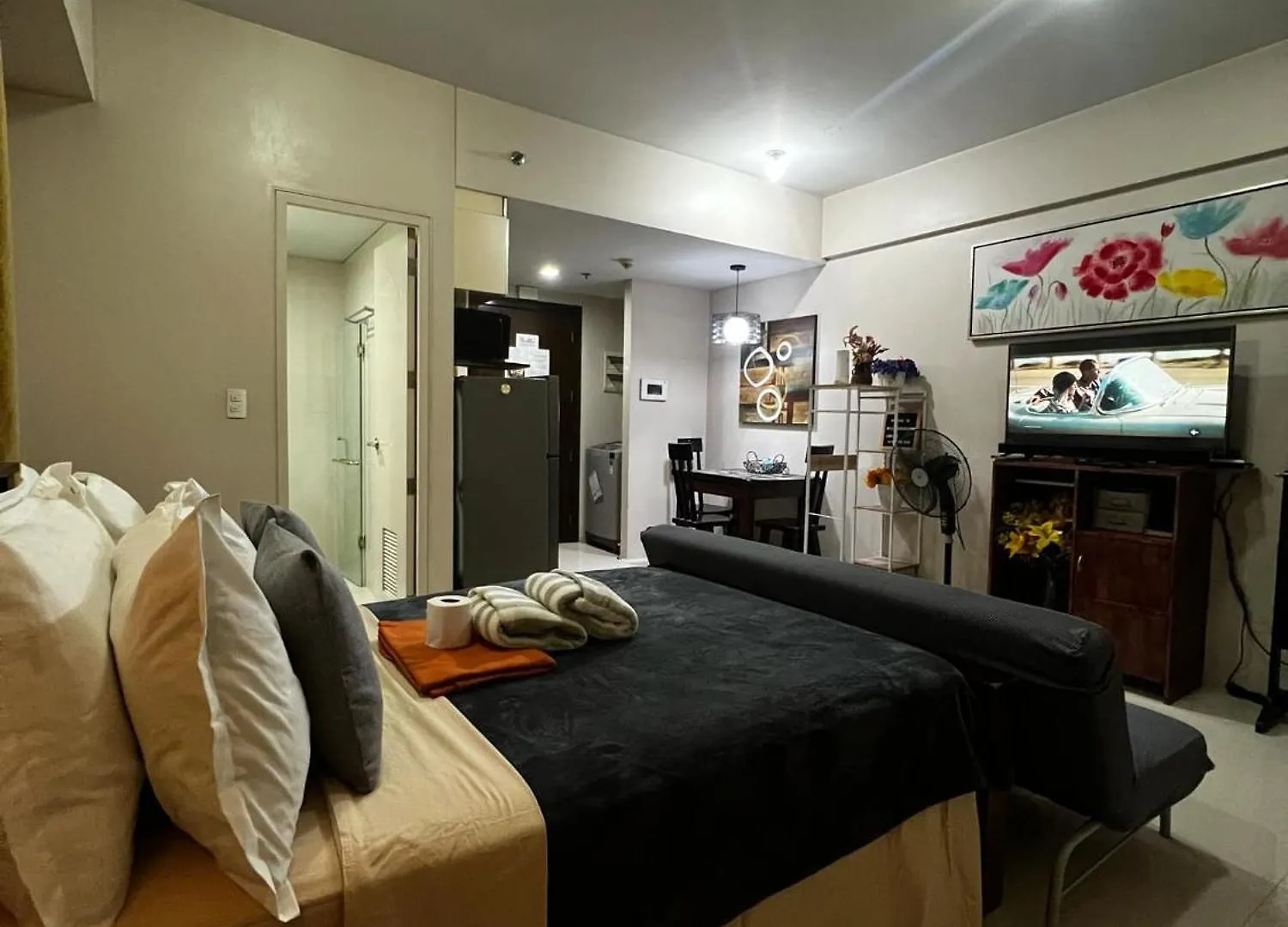 One Palm Tree Villas Condominium - Studio 7Th Fl With Balcony - Across Terminal 3 Airport Pasay Philippines